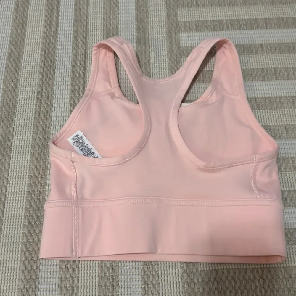 Nike Light Baby Pink XS Women's Athletic Sports Bra